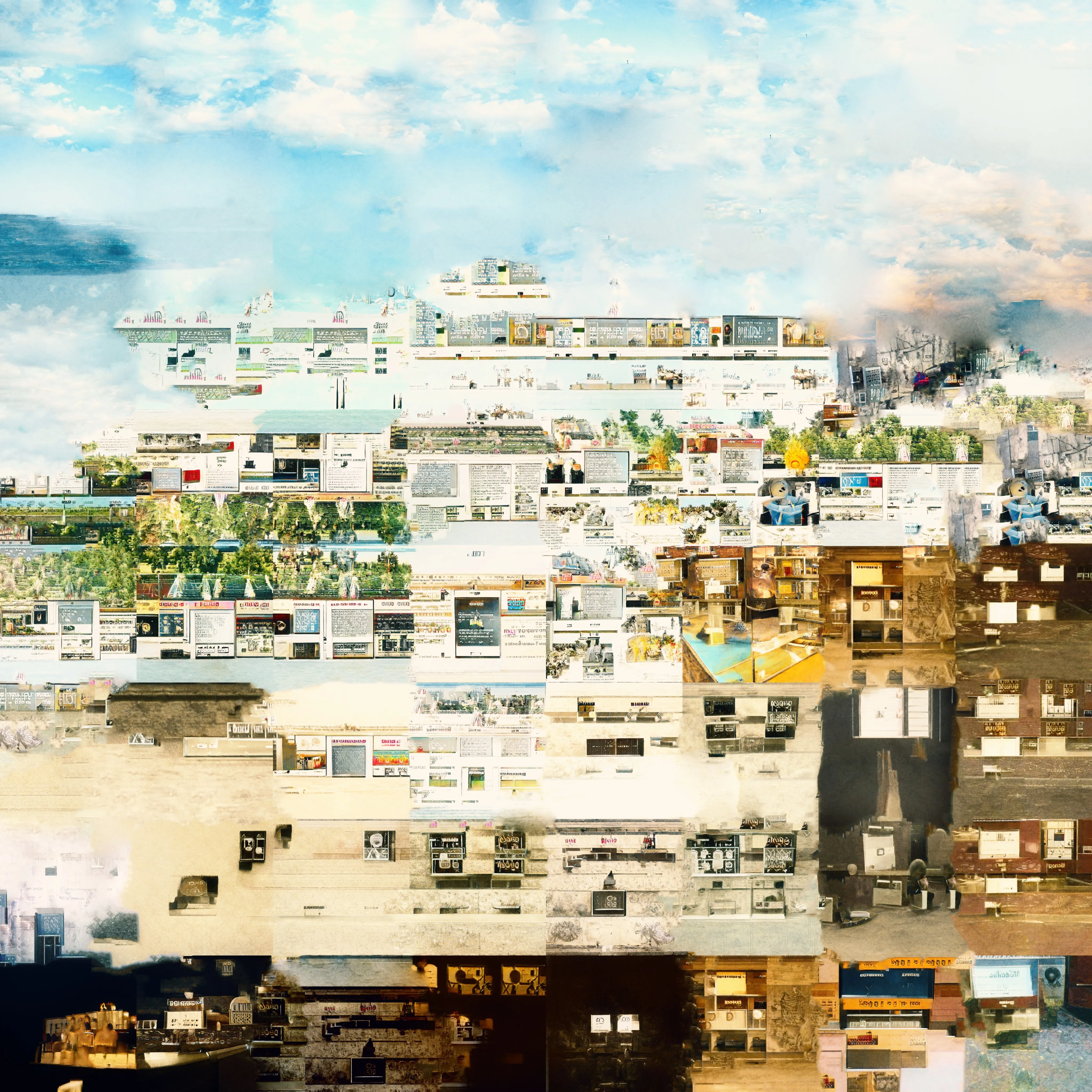 a collage of gan images
